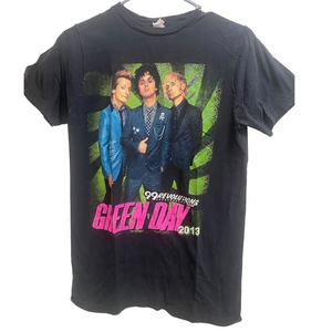 Green Day 2013 99 Revolutions Tour‎ Shirt 2013 size Small